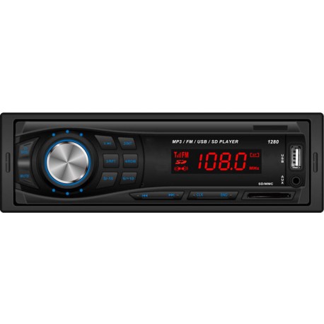 MP3 player Aυτοκινήτου με USB/SD/AUX/Ραδιόφωνο/Χειριστήριο CDX- GT1280