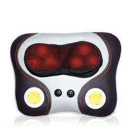 Ηλεκτρικό μαξιλάρι μασάζ Shiatsu αυχένα, κεφαλιού, ποδιών & σώματος για σπίτι & αυτοκίνητο - Massage Cushion OEM