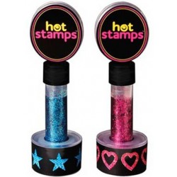 Hot stamps hair glitter