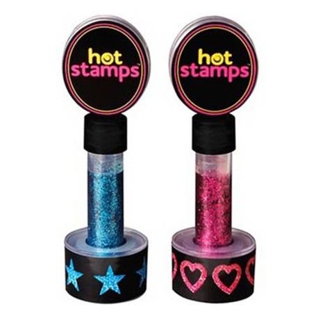 Hot stamps hair glitter