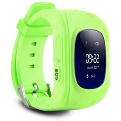 Παιδικό ρολόι με GPS, activity tracker Q50 Πράσινο