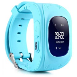 Παιδικό ρολόι με GPS, activity tracker Q50 Μπλε