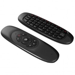 Ασύρματο πληκτρολόγιο-τηλεχειριστήριο Air Mouse για smart tv και υπολογιστή OEM C120