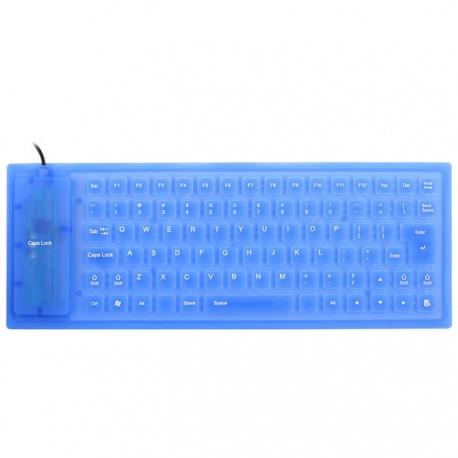 Ενσύρματο πληκτρολόγιο σιλικόνης - Flexible keyboard OEM