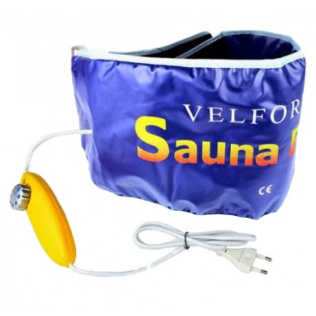 Ζώνη αδυνατίσματος και εφίδρωσης θερμαινόμενη με τηλεχειριστήριο - Velform Sauna Belt
