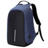 Τσάντα πλάτης αδιάβροχη με θύρα USB Anti-Theft Backpack Μπλε