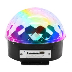 Φωτορυθμικό MP3 LED Μαγική σφαίρα Disco