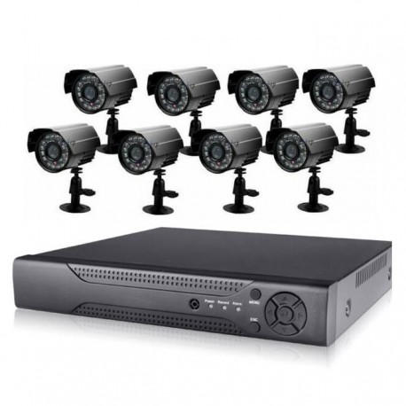 Σετ CCTV καταγραφικό δικτύου με 8 κάμερες - ΟΕΜ RS485