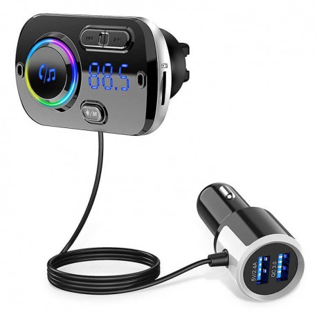 BC49BQ FM Transmitter, USB φορτιστής αυτοκινήτου, BT hands free