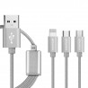 Awei USB σε Lightning/ Τype C/ micro USB CL-970