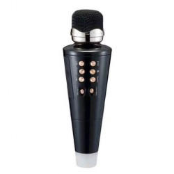 Andowl Q-2711 Ασύρματο bluetooth μικρόφωνο με ενσωματωμένο ηχείο, led light, karaoke