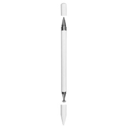 Στυλό αφής 2 σε 1 για Smartphone, Tablet, iPad - Λευκό