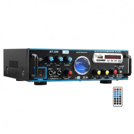 Στερεοφωνικός ραδιοενισχυτής Karaoke BT-266