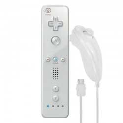 Remote Plus & NunChuck Pack Ασύρματο Gamepad για Wii ΟΕΜ - Μαύρο