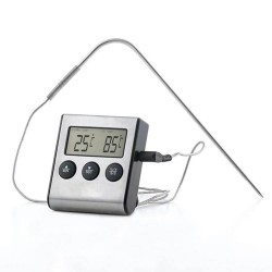 Ψηφιακό θερμόμετρο φούρνου με ακίδα 0°C / +250°C