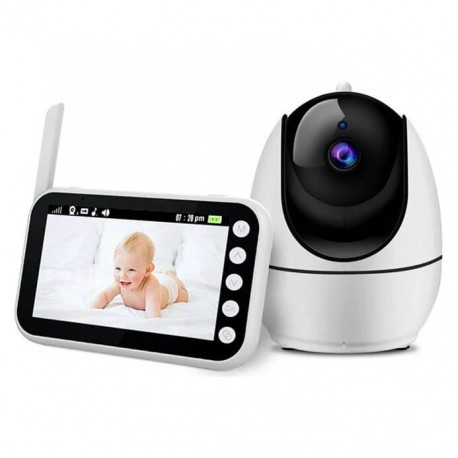 Ενδοεπικοινωνία μωρού 4.5" με κάμερα και ήχο ABM200