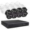 Ολοκληρωμένο σύστημα CCTV 8 Κάμερες AHD LY-7008H-8 PAL/NTSC
