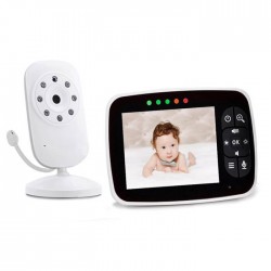 Ενδοεπικοινωνία μωρού 3.5" με κάμερα και ήχο SM35