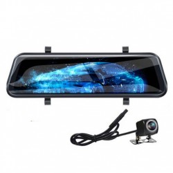Καθρέπτης αυτοκινήτου με δύο HD DVR κάμερες και TFT LCD οθόνη 10"