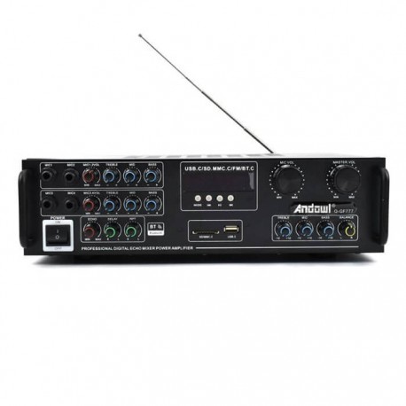 Ενισχυτής 300W Karaoke/BT/USB/FM/MP3 Andowl Q-GF777