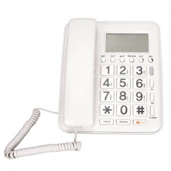Τηλέφωνο με μεγάλα γράμματα OHO-933CID Λευκό