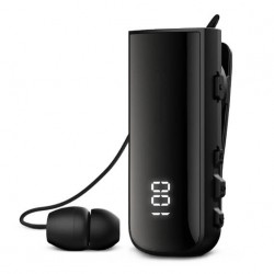 Clip-on μονό ακουστικό BT OEM F901 Μαύρο