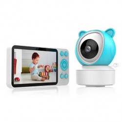 Ενδοεπικοινωνία μωρού 5" 1080P με κάμερα και ήχο C8