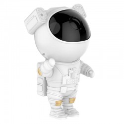 Παιδικό φωτιστικό Projector Astronaut Λευκό