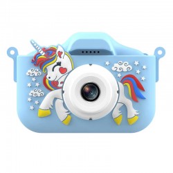 Παιδική ψηφιακή κάμερα HD Unicorn Γαλάζιο