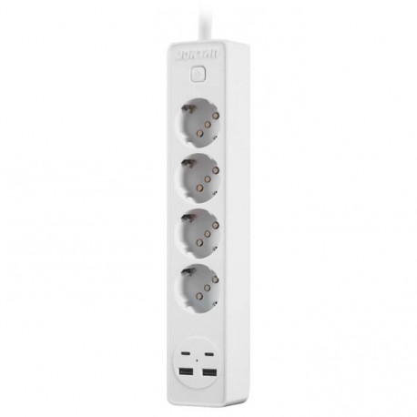 JORTAN OG2204 2xUSB 2xType-C 2.4A 4x Sockets