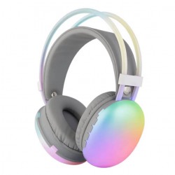Ασύρματα/ ενσύρματα ακουστικά Led RGB Disco Pulse PG580 Ροζ