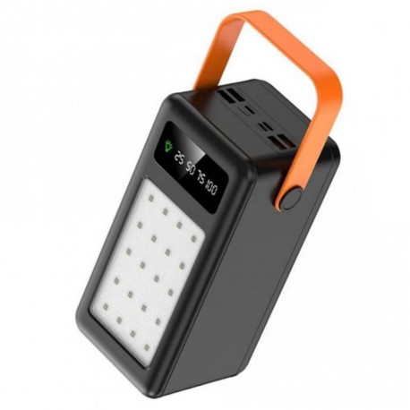 Camping LED Power Bank 60000mAh Μαύρο