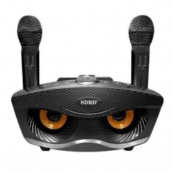 Σύστημα Karaoke με ασύρματα μικρόφωνα SDRD SD-306S Μαύρο