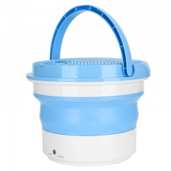 Φορητό μίνι πτυσσόμενο πλυντήριο απολύμανσης με όζον 3kg Μπλε