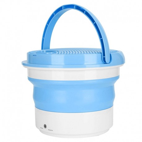 Φορητό μίνι πτυσσόμενο πλυντήριο απολύμανσης με όζον 3kg Μπλε