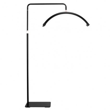 Επιδαπέδιο φωτιστικό Led moon light 3200K-5600K με τηλεχειριστήριο HD-M6X Μαύρο