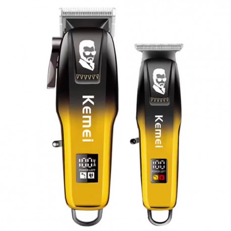 Επαγγελματικό σετ κουρευτικής μηχανής Kemei KM-8501