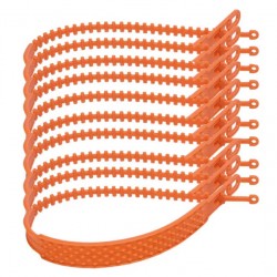 Tire-Ups Πλαστικές αντιολισθητικές αλυσίδες για επιβατικό αυτοκίνητο 10 τμχ 11771