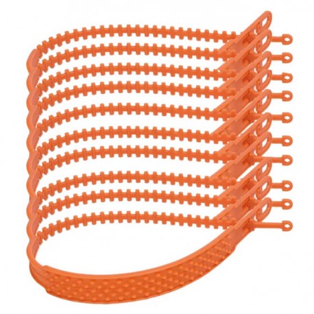 Tire-Ups Πλαστικές αντιολισθητικές αλυσίδες για επιβατικό αυτοκίνητο 10 τμχ 11771