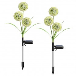 Ηλιακό διακοσμητικό φωτιστικό 3 πικραλίδες 2 τμχ