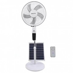 Ηλιακός ανεμιστήρας ορθοστάτης 16" 228F Λευκό