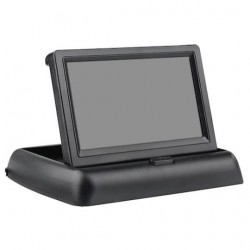 Αναδιπλούμενη οθόνη αυτοκινήτου TFT-LCD 4.3"