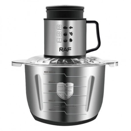 RAF R.7025 Πολυκόπτης 2 ταχυτήτων 5L 1000W από ανοξείδωτο ατσάλι