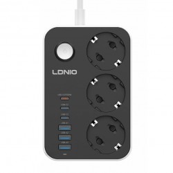 LDNIO SE3631C 3xUSB-A 3 USB-C 3xSockets